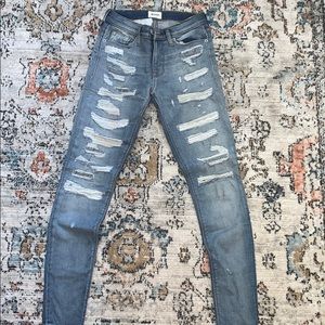 Hudson Nico Midrise Super Skinny Jeans